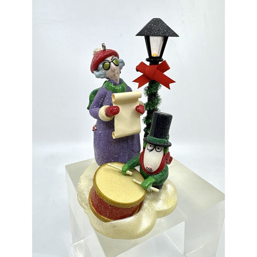 Hallmark Keepsake Ornament Maxine The Crabby Caroler Magic Sound And Lights